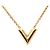 Collar Essential V Louis Vuitton Gold Plated Gold - vista 3
