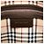 Borsa a tracolla Burberry in pelle marrone - vista 5