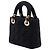 Dior Mini Lady Dior in velluto nero Cannage - vista 2