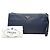 Clutch Prada Blue Vitello Daino - vista 7