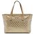 Gucci Gold Medium GG Imprime Tote