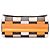 Louis Vuitton Orange Calfskin Monogram Check Twist MM - vue 3