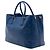 Prada Blue Large Saffiano Lux Gardeners Tote - vista 2