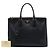 Prada Borsa Galleria Double Zip Grande in pelle Saffiano nera - vista 7