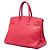 Hermès Red Clemence Birkin Retourne 35 - vista 2