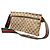 Bolso cinturón Gucci Beige GG Canvas Web con doble bolsillo - vista 2