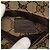 Bolso cinturón Gucci Beige GG Canvas Web con doble bolsillo - vista 5