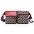 Bolso cinturón Gucci Beige GG Canvas Web con doble bolsillo
