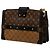 Louis Vuitton Brown Monogram Reverse Trunk Clutch - vista 2