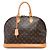 Louis Vuitton Brown Monogram Alma MM