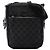Borsa a tracolla Gucci in tela GG nera