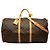 Louis Vuitton Brown Monogram Keepall Bandouliere 60