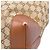Tote Gucci in Canvas GG Beige con Web - vista 6