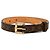 Cintura Louis Vuitton Brown Monogram Ellipse