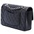 Chanel Black Medium Classic Caviar Double Flap - vista 2