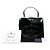 Bolsa Prada Black Spazzolato Logo Frame - vista 6