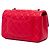 Chanel Red Mini Rectangular Classic Lambskin Single Flap - vista 2