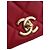 Chanel Red Small Quilted Lambskin Carry Chic Flap - Ansicht 4