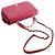 Chanel Red Small Quilted Lambskin Carry Chic Flap - Ansicht 6