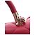 Chanel Red Small Quilted Lambskin Carry Chic Flap - Ansicht 8