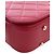 Chanel Red Small Quilted Lambskin Carry Chic Flap - Ansicht 9