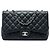 Chanel Black Jumbo Classic Caviar Single Flap