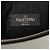 Clutch VLTN em couro metalizado prateado Valentino - vista 5