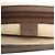 Borsa Tote Verticale Gucci Beige GG Supreme Web Ophidia - vista 5