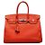 Hermès Orange Togo Birkin Retourne 35