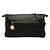 Fendi Borsa a Tracolla Forever Vitello Savana in Pelle di Vitello Metallizzata Nera