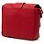 Bolsa Messenger Baguette Fendi em couro vermelho tamanho Medium - vista 2