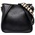 Stella Mc Cartney Stella McCartney Borsa a tracolla in micro ecopelle nera traforata con logo