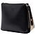 Stella Mc Cartney Stella McCartney Borsa a tracolla in micro ecopelle nera traforata con logo - vista 2