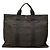 Hermès Gray Canvas Herline MM