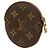 Louis Vuitton Brown Monogram Rundes Münzbeutel - Ansicht 2