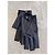 Chanel Guanti senza dita in pelle e tweed - vista 7