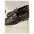 Gucci Mocassini Horsebit in pelle bordeaux - vista 4