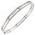 Bulgari Bracciale con charm Bvlgari B-ZERO1 in oro bianco 18K
