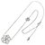 Collana Piaget Rose in diamanti e oro bianco - vista 2