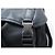 PRADA BLACK LEATHER AND RE-NYLON CANVAS BACKPACK - view 10