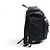 PRADA BLACK LEATHER AND RE-NYLON CANVAS BACKPACK - view 4