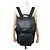 PRADA BLACK LEATHER AND RE-NYLON CANVAS BACKPACK - view 5