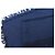 SCIALLE LOUIS VUITTON MONOGRAM CLASSIC 140 CM LANA E SETA BLU SCARF SHAWL - vista 6