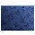 SCIALLE LOUIS VUITTON MONOGRAM CLASSIC 140 CM LANA E SETA BLU SCARF SHAWL - vista 9