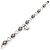Chrome Hearts #1 CROSS/B W/HEART 925 Bracelet - vista 2