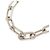Collana Cartier Santos Dumont Oro Bianco 18K - vista 3
