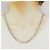 Collana Cartier Santos Dumont Oro Bianco 18K - vista 5