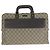 Sacoche Gucci GG Supreme Canvas Leather Briefcase