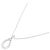 Collana Harry Winston Loop Extra Large in platino e diamanti - vista 2