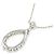 Collana Harry Winston Loop Extra Large in platino e diamanti - vista 4